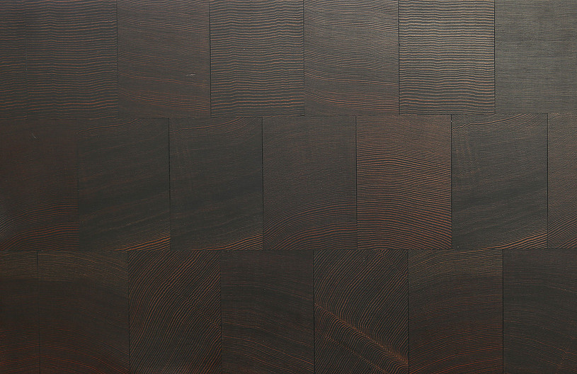Black Color Sample of Douglas Fir - Kaswell Flooring