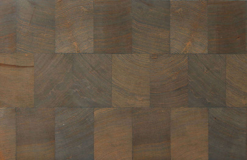 Salt Gray Color Sample of Hemlock Strip - Kaswell Flooring